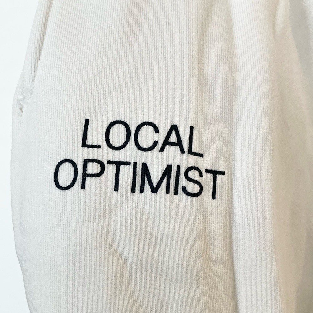 Madhappy Local Optimist Sweatpants White - Picture 3 of 5